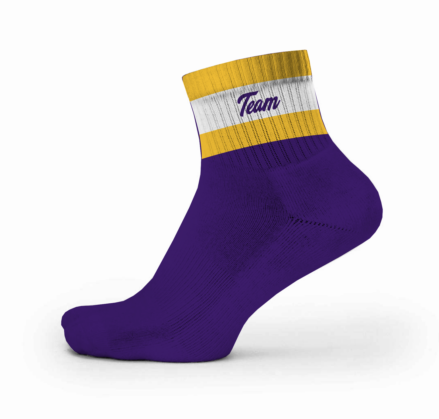 Athletic Quarter Crew - Big Stripe