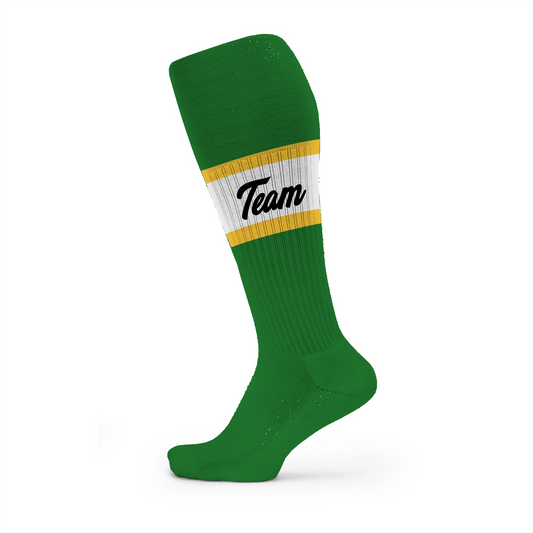 Custom Knee High Socks - Big Calf Stripe